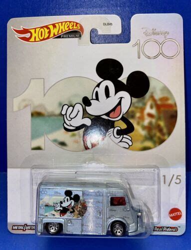 2023 Hot Wheels Premium Disney 100 Mickey Mouse Citroen Type H 1/5 Free ...