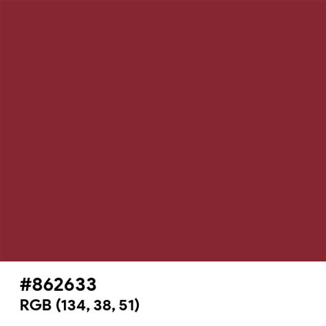 Trojans Cardinal color hex code is #862633