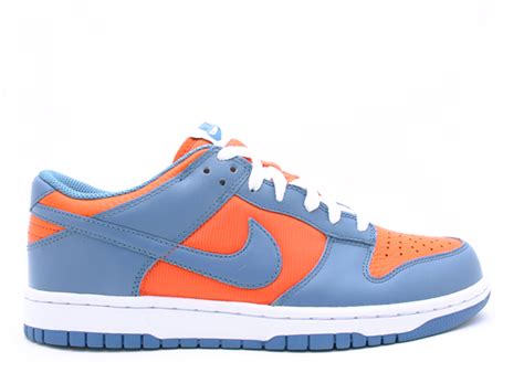 Dunk Low - Nike - 318019 841 - orange blaze/varsity blue white | Flight ...