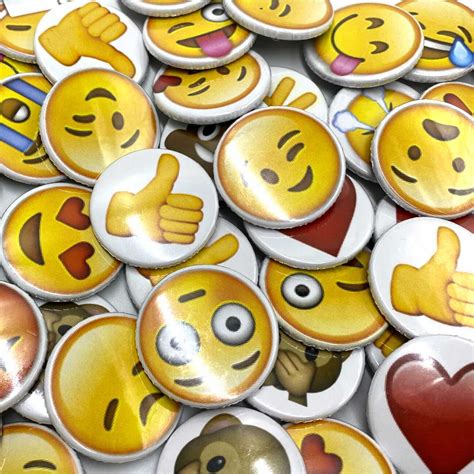 Emoji Buttons | Order Online | BadgesSA.co.za