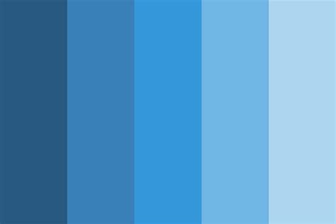 Dusky Blues Color Palette | Color palette, Blue colour palette, Blue color