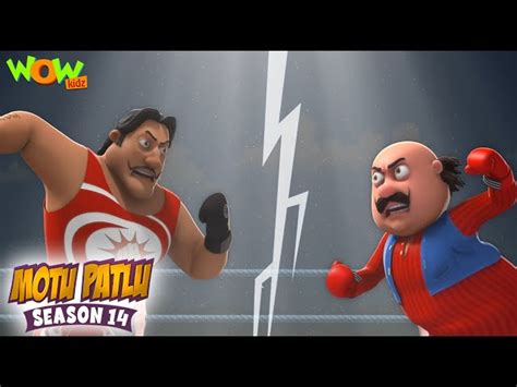 Boxer vs Motu Patlu | Motu Patlu | Season 14 - Full Episode | Wow Kidz ...