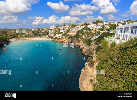 Cala en Porter beach, Menorca, Balearic Islands, Spain Stock Photo - Alamy