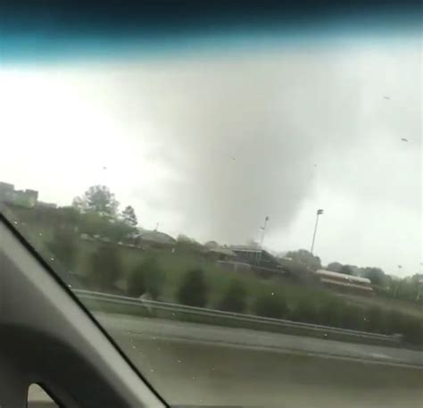 North Carolina Woman Films Tornado