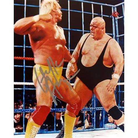 Hulk Hogan vs. King Kong Bundy 8x10 Photo