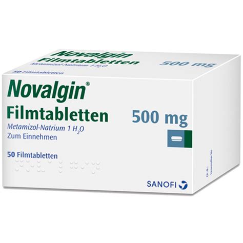 Novalgin® 50 St mit dem E-Rezept kaufen - Shop Apotheke