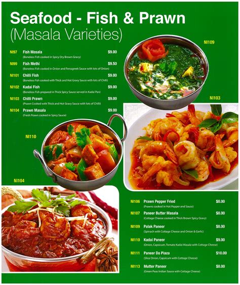 AYZA'S RESTAURANT PTE LTD SINGAPORE | Ayza's Menu