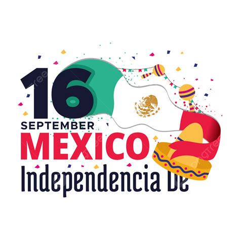 16 De Septiembre Mexico Independencia De Diseño Creativo PNG ,dibujos 16 De Septiembre, Mexico ...