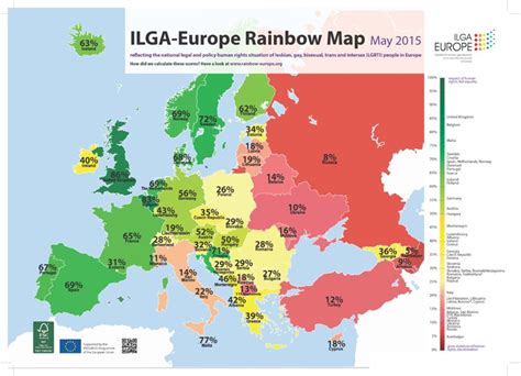 Rainbow Europe Map and Index 2019 - ILGA-Europe