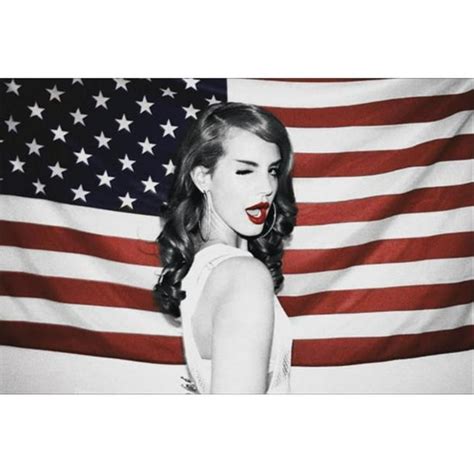 Lana Del Rey Flag Poster Print, 24 x 36 - Walmart.com - Walmart.com