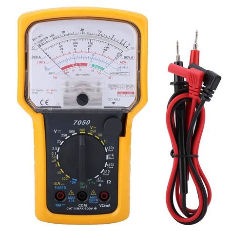 Akozon Analog Multimeter KT7050 200-range AC/ DC Multifunction High Sensitivity High Precision ...