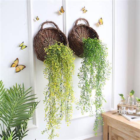 Artificial Fake Hanging Flower Vine Plant Wedding Indoor Outdoor Garden ...