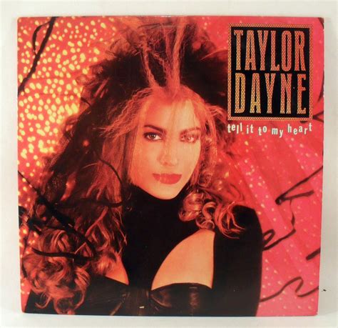 Taylor Dayne Tell It To My Heart Album January 19, 1988 - Records