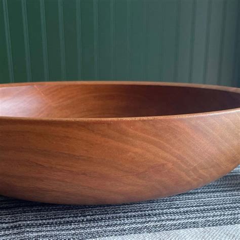 Wooden Salad Bowl - Etsy