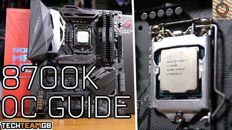 How to overclock a delidded 8700K - YouTube