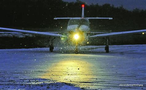 Snow on the Runway - Aviation Safety