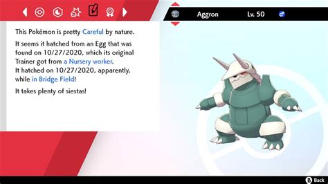 Pokemon Sword and Shield Shiny Aggron 6IV-EV Trained – Pokemon4Ever