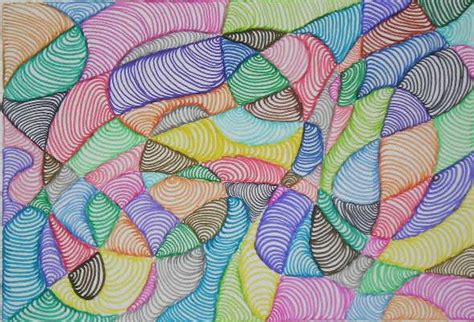 Dibujo con lineas, Dibujos con lineas curvas, Dibujos abstractos