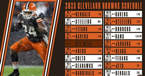 NFL schedule request granted: Browns to spend two weeks out west - Dawgs By Nature