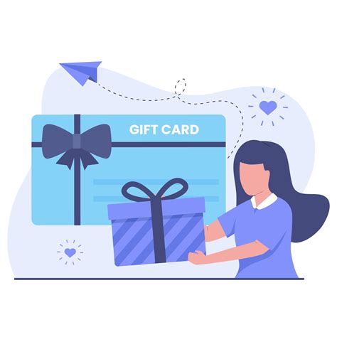 Flat design od Gift card illustration concept 3674563 Vector Art at ...