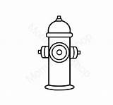 Fire Hydrant Coloring Page sketch template