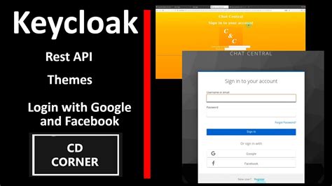 Keycloak Rest, Themes, Google, Facebook examples #CDCorner - YouTube