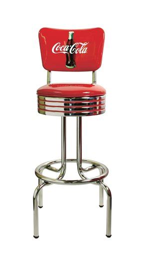 Chrome Coca Cola Bar Stools - Foter