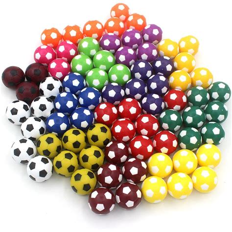 Soccer Table balls Standard Foosball table balls 36mm 24g/pcs 8pcs/lot Multi colors optional ...