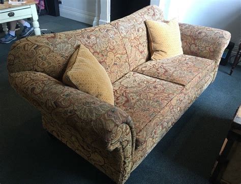 Vintage Patterned Chesterfield Style Sofa with 2 cushions | in Stroud, Gloucestershire | Gumtree