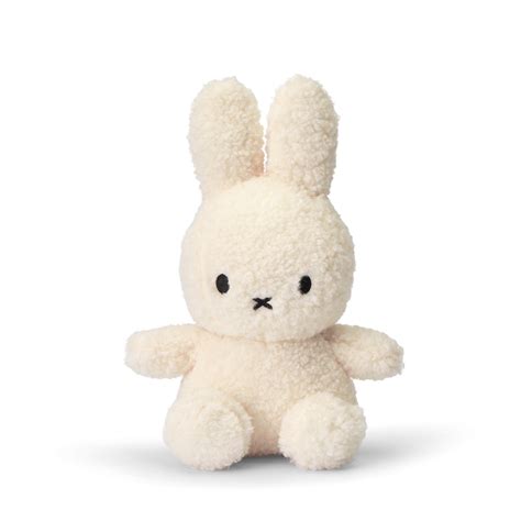 Miffy Plush Doll Sitting Eco Collection - Teddy Cream 23cm - Leo & Bella