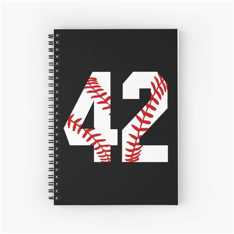 Number Forty-Two #42 Baseball Jersey Number 42 Ball Laces by TeeCreations | Redbubble in 2023 ...