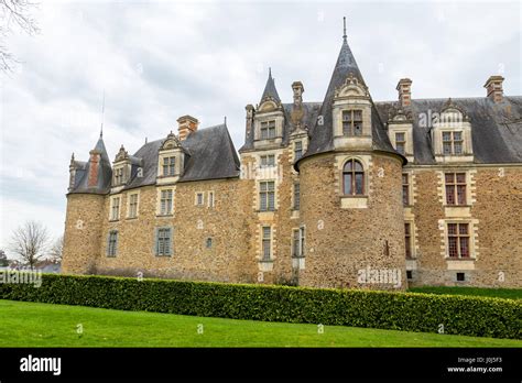 Chateaubriant Chateau Brittany, France Stock Photo - Alamy