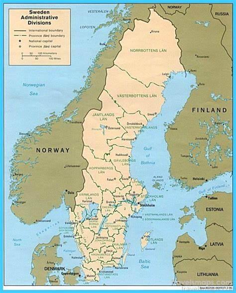 Map of Sweden - TravelsMaps.Com