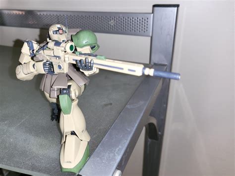 Zaku Sniper with some custom painting : r/Gunpla