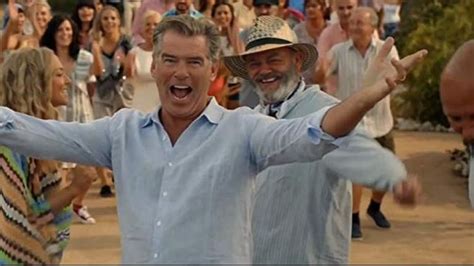 Mamma Mia's Pierce Brosnan: 'Singing is not necessarily my forte!' | Ents & Arts News | Sky News