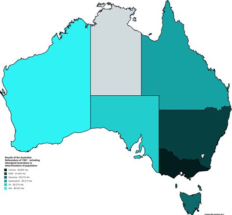 Results of the Australian Referendum of 1967 - including Aboriginal Australians citizens in ...