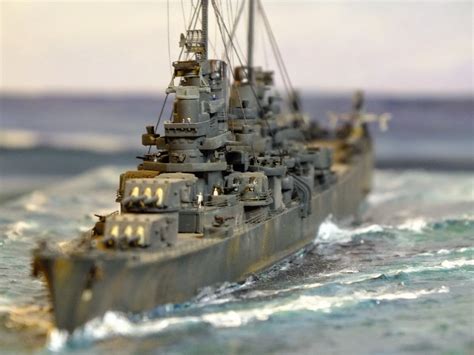 MODELSHIPS & WORLD IN SCALE: USS Baltimore (CA-68), 1943.