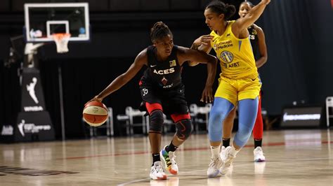 Aces' Angel McCoughtry scores 25 points in first game since knee injury ...