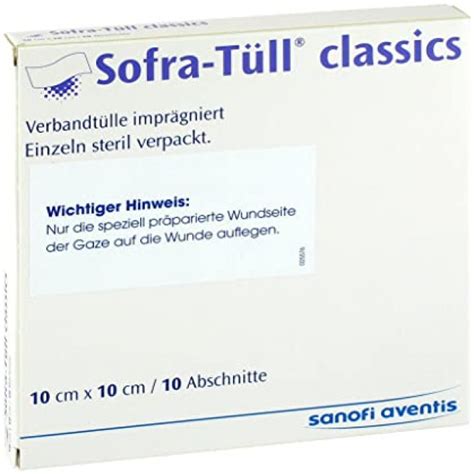 Sofra-Tulle 1% Wound Dressing Bandage | ePharma