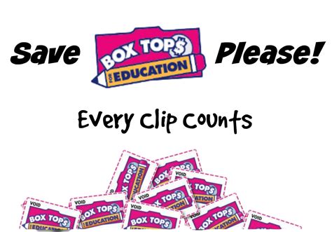 Box Tops For Education Clip Art Free | Lnkk - Free Printable Box Tops For Education - Free Printable