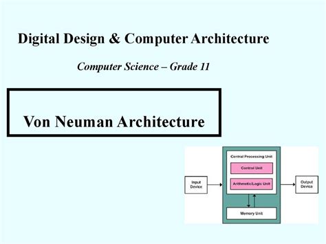 Digital Design and Computer Architecture. Introdution - online presentation