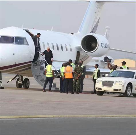 Benny Hinn Arrives Abuja In A Private Jet For Christ Embassy's Crusade (Photos)