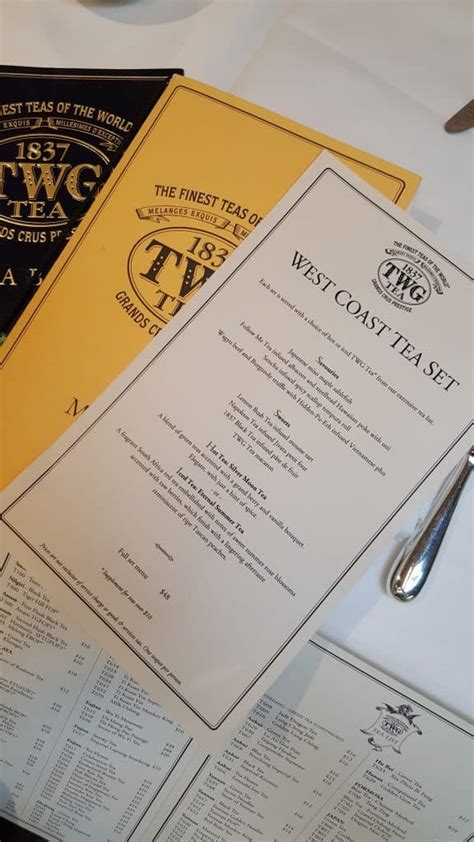 Afternoon Tea at the New TWG Tea - Indulge With Mimi