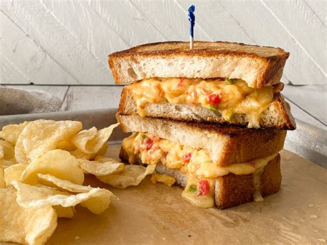 Grilled Pimiento Cheese Sandwiches Recipe - Blue Plate Mayonnaise