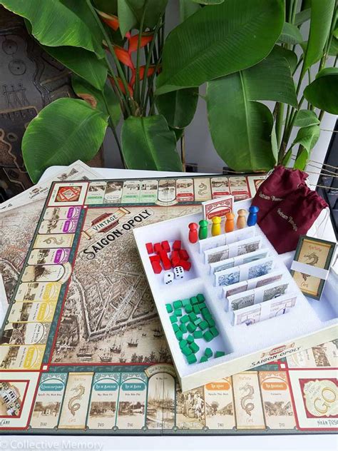 Monopoly Vietnam Board Game - Collective Memory - Gift Shop - Art & Craft Shop