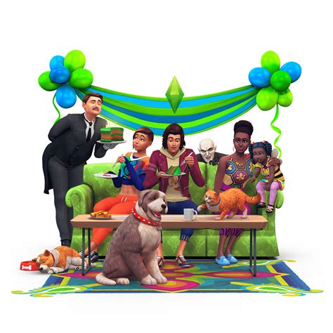 Mod The Sims | THE SIMS 4 CATS & DOGS: 3RD ANNIVERSARY RENDER (FEATURING CATS & DOGS)