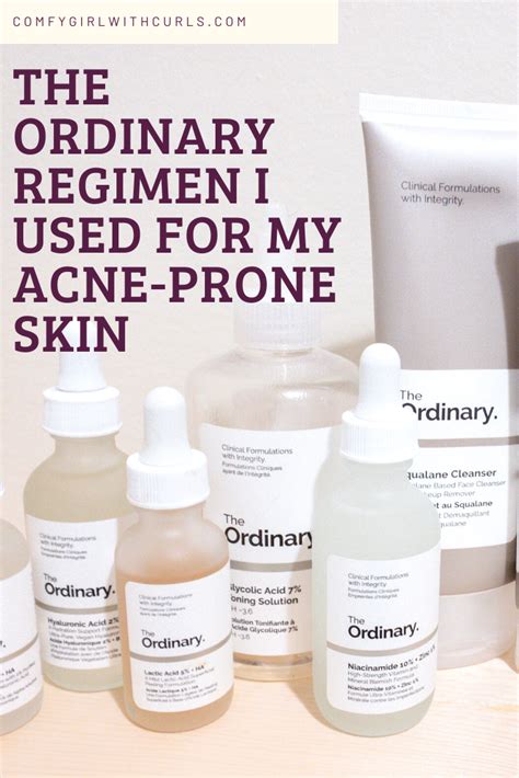 The ordinary skincare regimen for brown acne prone skin – Artofit