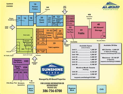 Sunshine Plaza - store list, hours, (location: South Daytona, Florida) | Malls in America