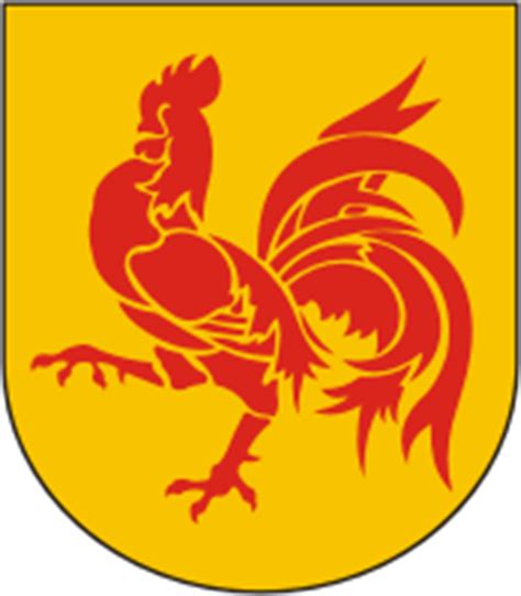 Wallonia (region in Belgium), coat of arms - vector image
