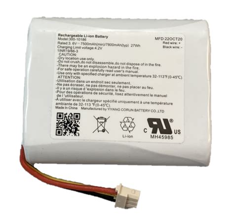 ADT Command Smart Replacement Battery - Zions Security Alarms